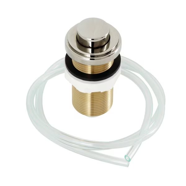 Garbage Disposal Air Switch Button, Polished Nickel, Kingston Brass, Mfr#: KA216